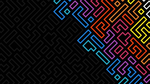 neon-maze-abstract-wallpaper-4k-3840×2160