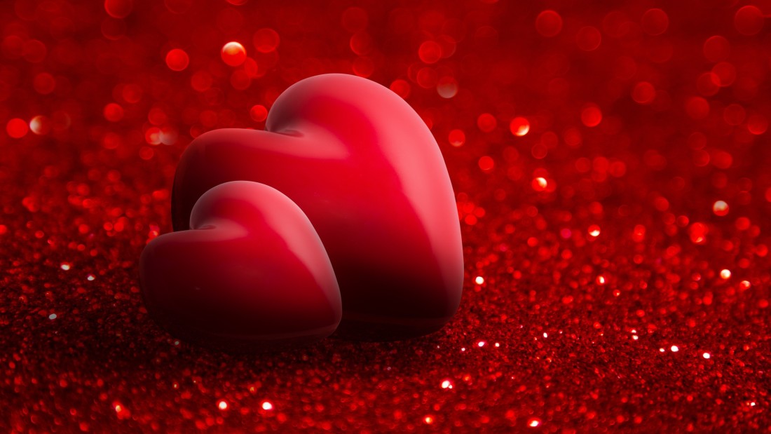 3d-hearts-wallpaper-glossy-red-bokeh-3840×2160