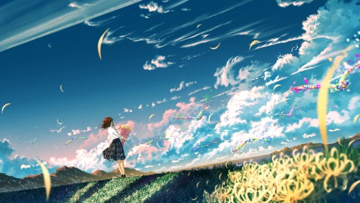 anime-sky-landscape-wallpaper-colorful-birds-5120×2880.