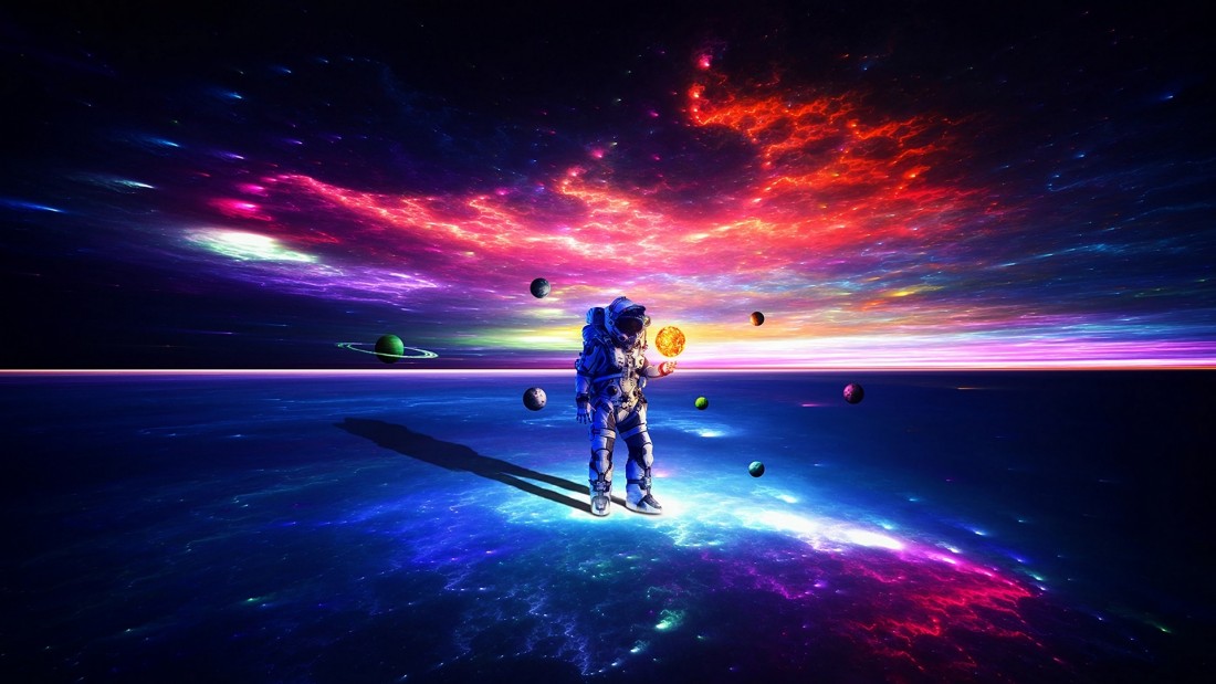 astronaut-space-neon-galaxy-horizon-wallpaper-1920×1080