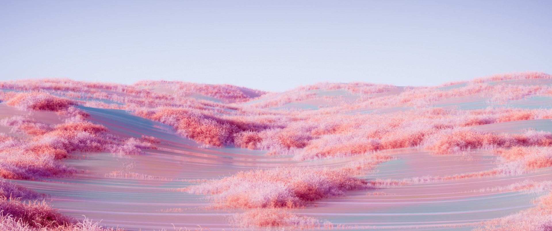 Dreamy Pink Landscape Wallpaper – free HD wallpaper