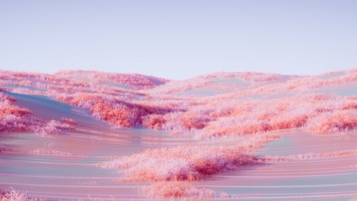 pink-landscape-pastel-hills-gradient-wallpaper-3440×1440
