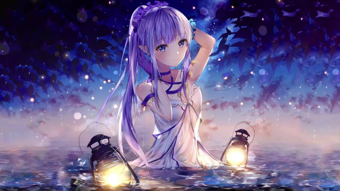 anime-girl-wallpaper-moonlit-lantern-glow-1920×1080