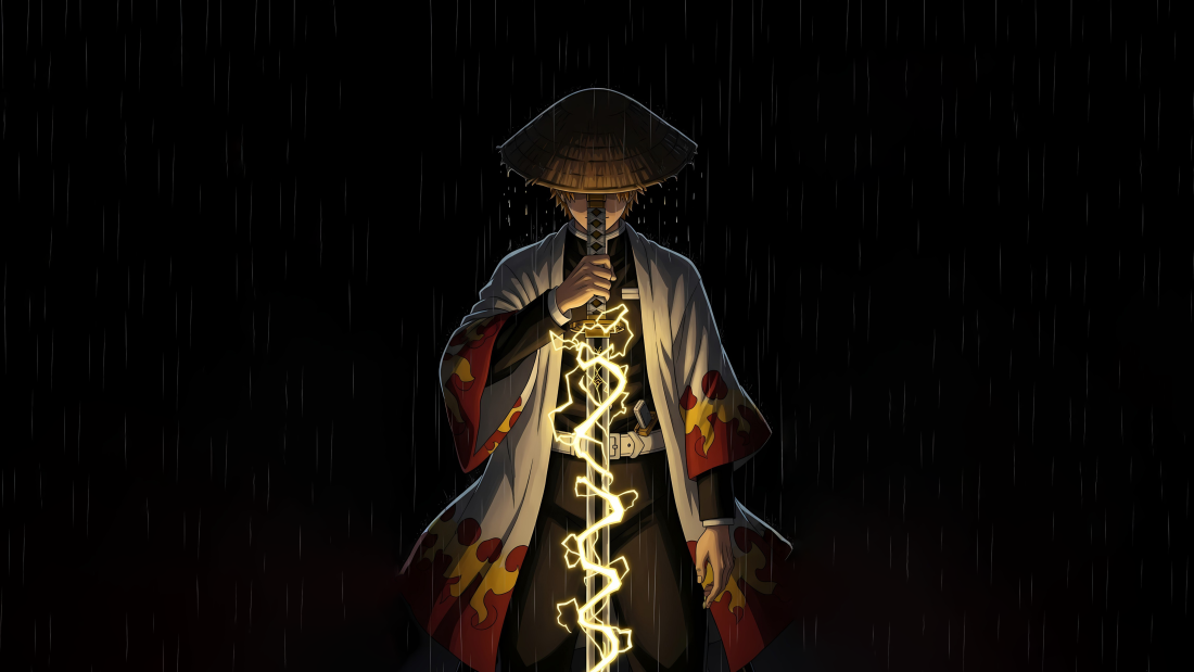 anime-lightning-swordsman-dark-rain-wallpaper-5120×2880