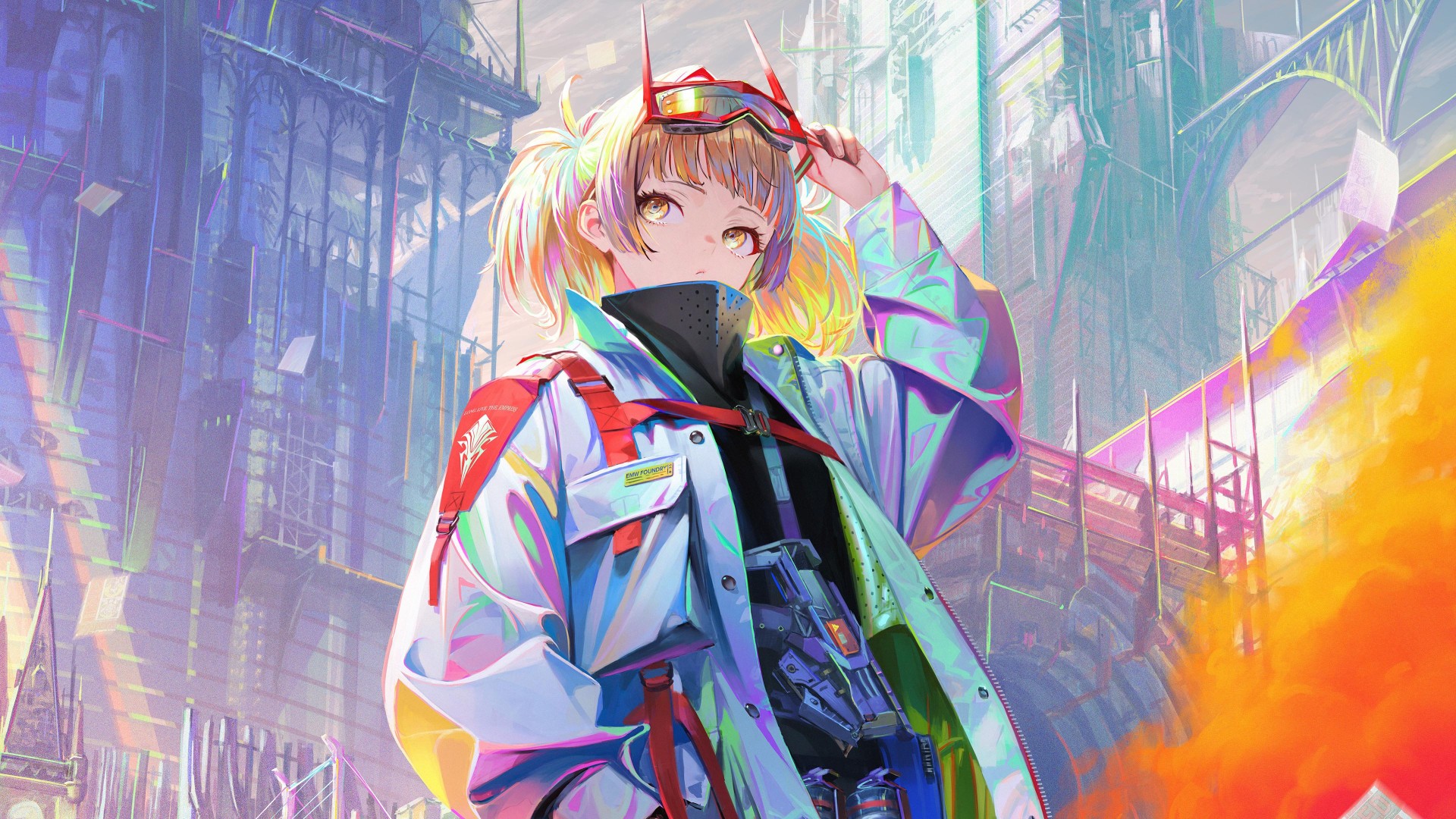 Cyberpunk Anime Wallpaper – free HD wallpaper
