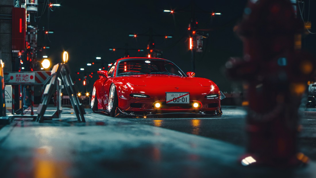 mazda-rx7-night-street-wallpaper-2560×1440