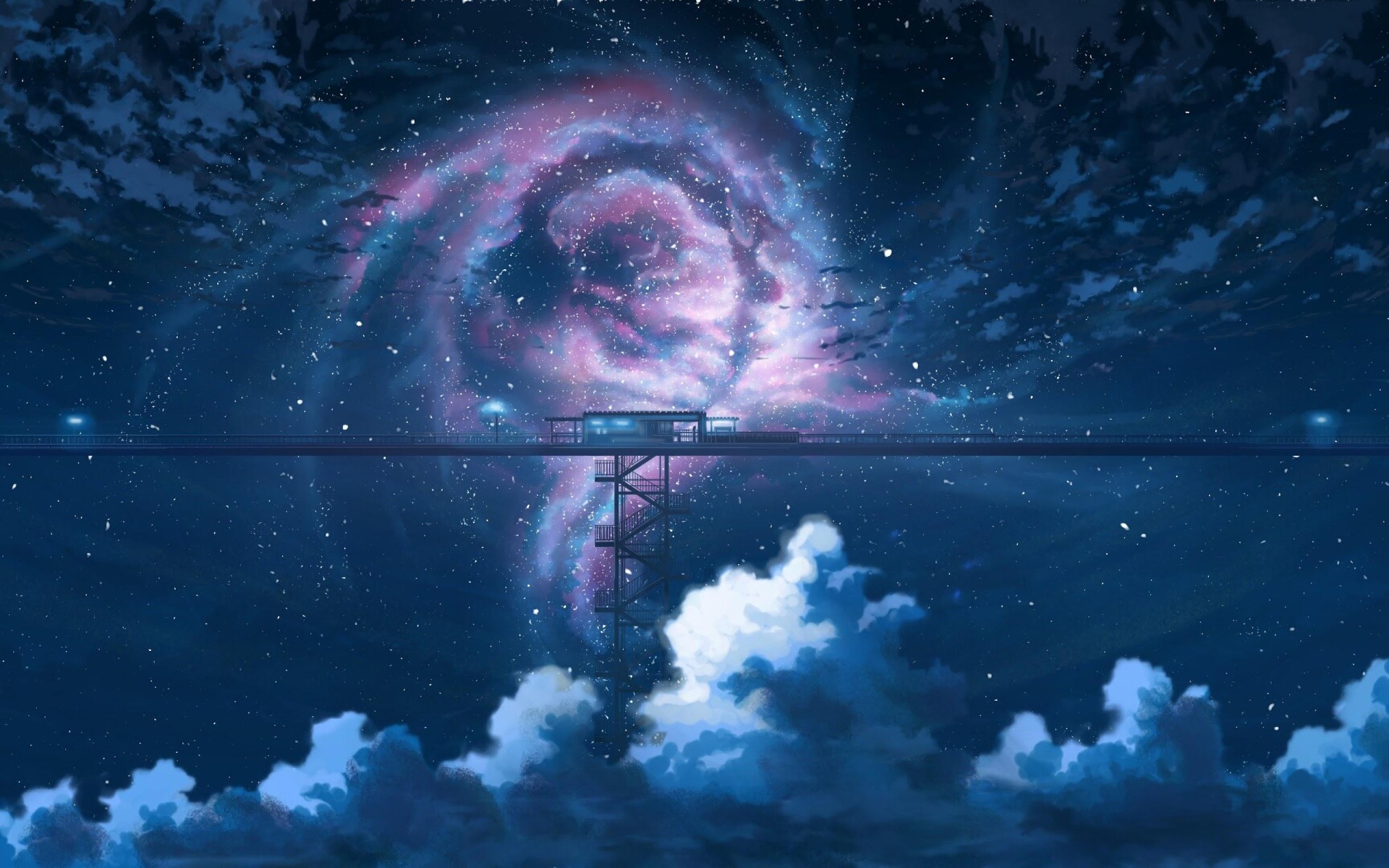 Starry Sky Bridge Anime Wallpaper – free HD wallpaper