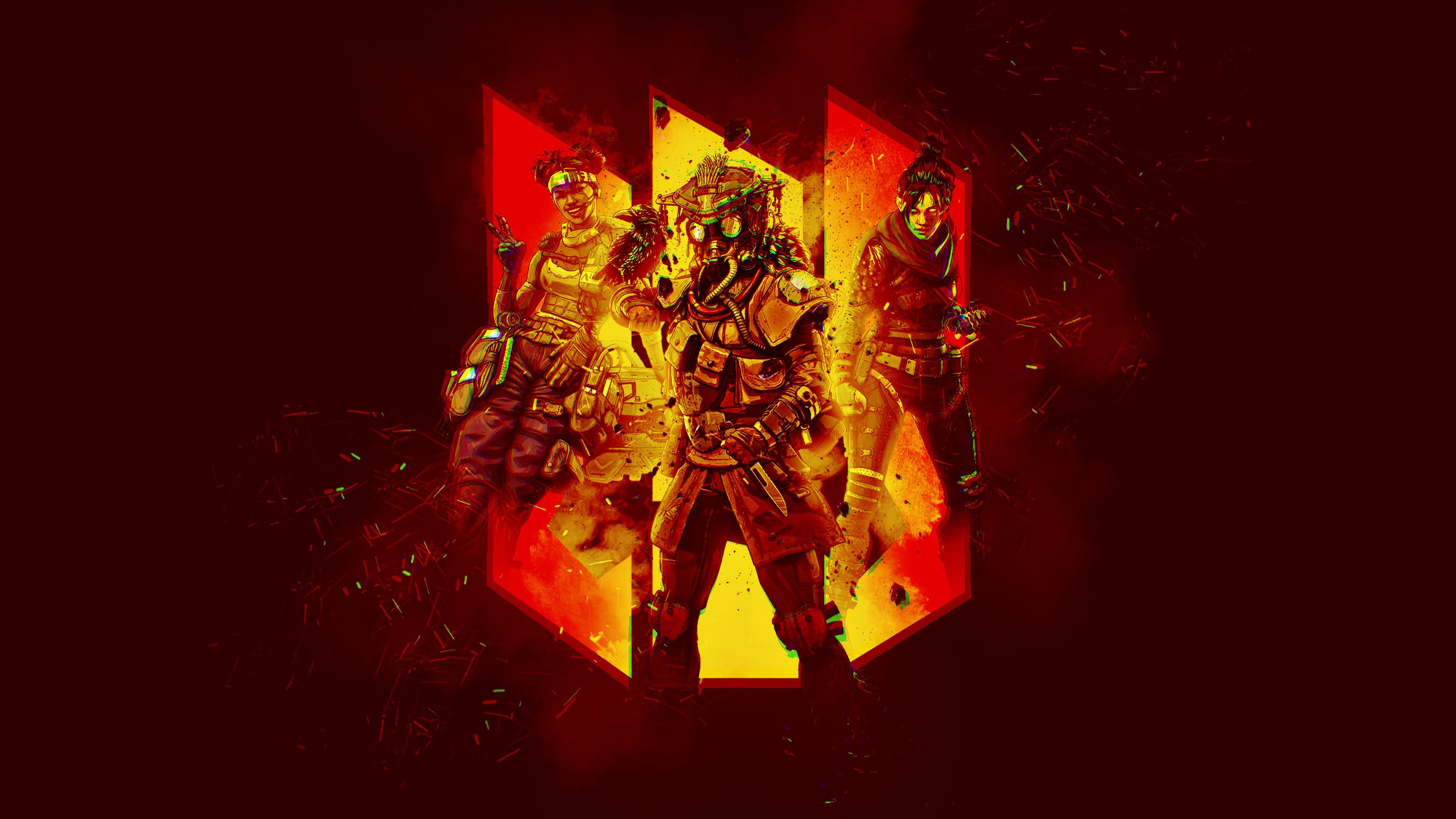Apex Legends Red Squad Action Wallpaper – free HD wallpaper