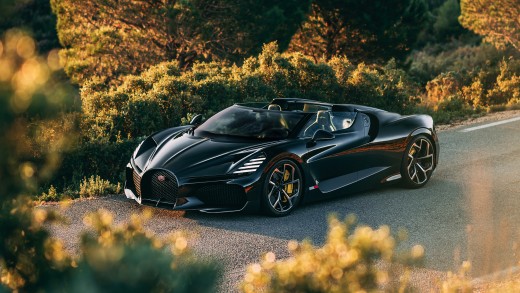black-bugatti-roadster-forest-drive-wallpaper-5120×2880