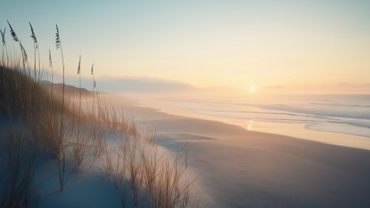 coastal-dunes-sunrise-beach-wallpaper-3840×2160