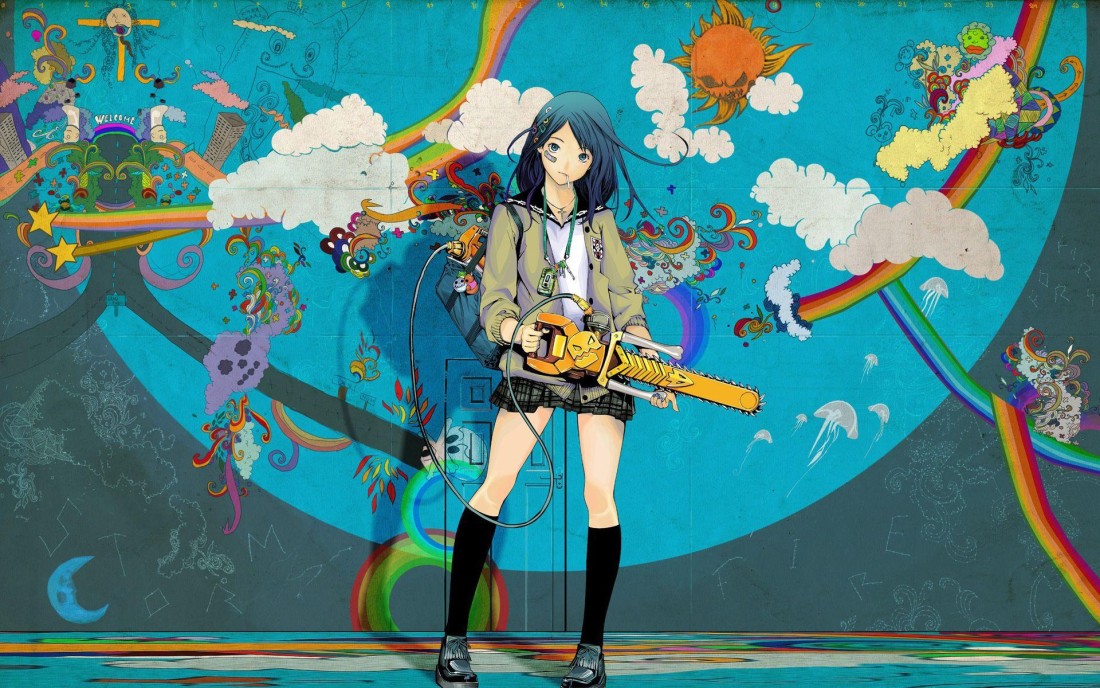 colorful-anime-girl-chainsaw-wallpaper-1920×1200