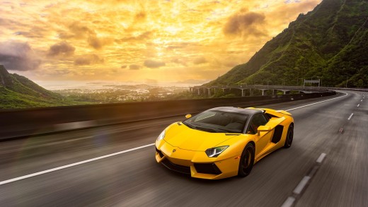 yellow-lamborghini-aventador-mountain-highway-wallpaper-3840×2400