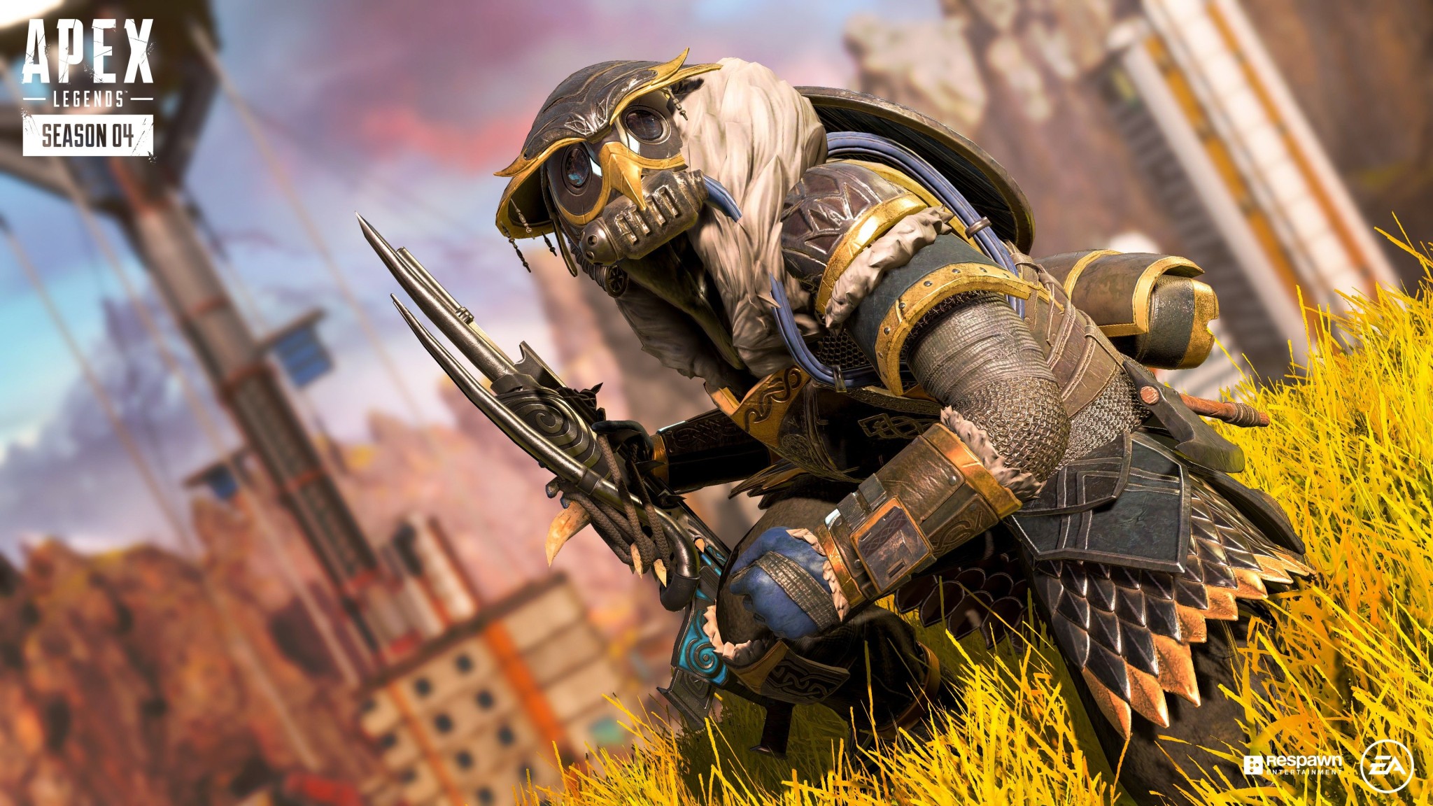 Apex Legends Bloodhound Battle Stance Wallpaper