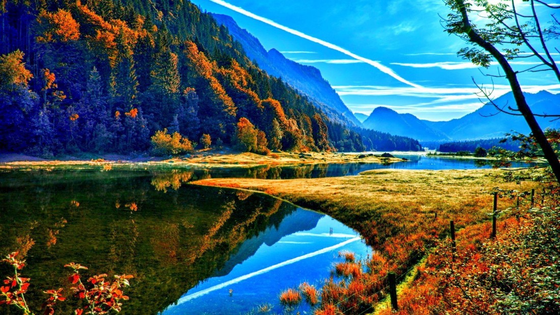 autumn-mountain-lake-reflection-wallpaper-1920×1080