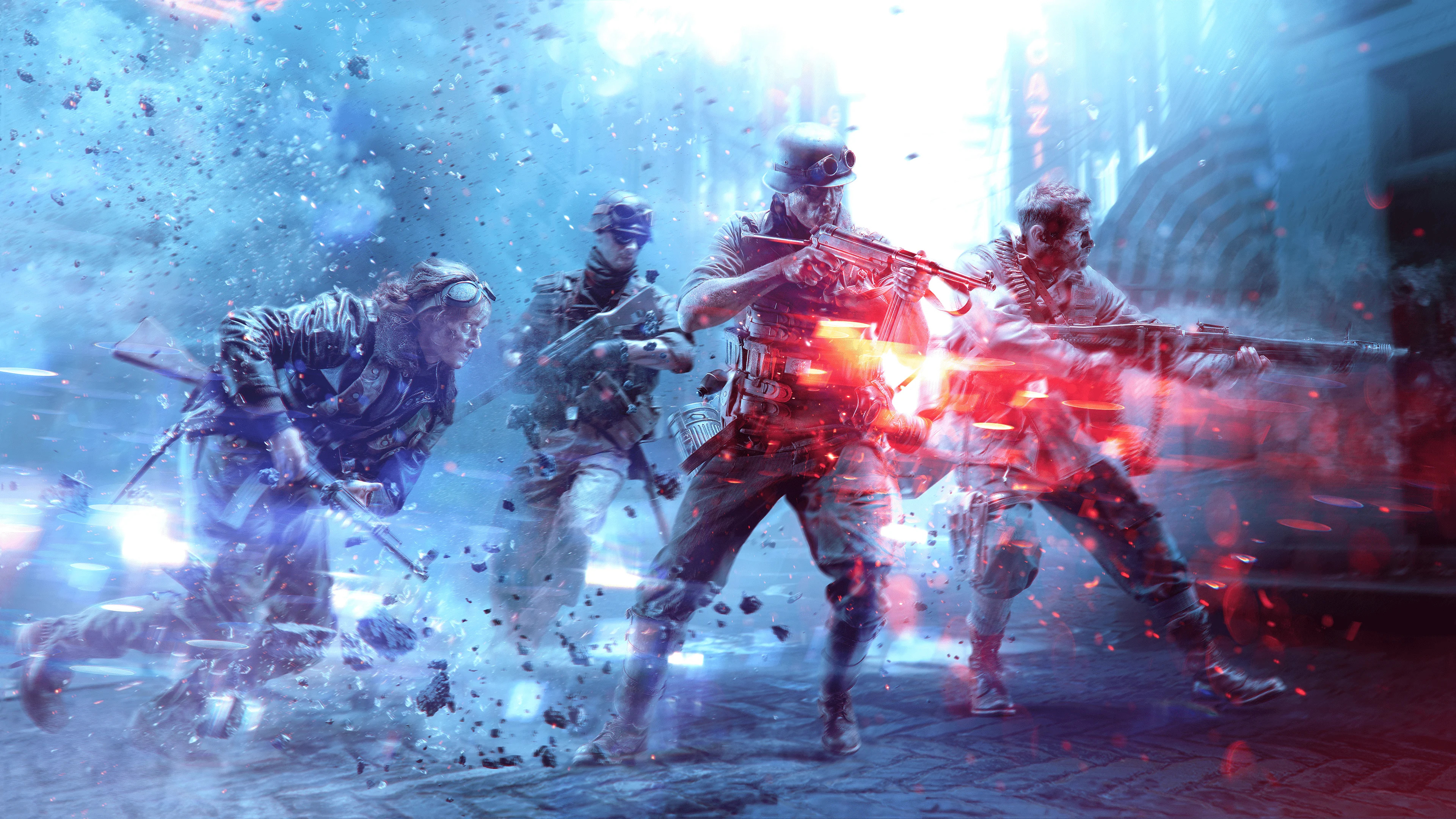 Battlefield Squad Combat Wallpaper – free HD wallpaper