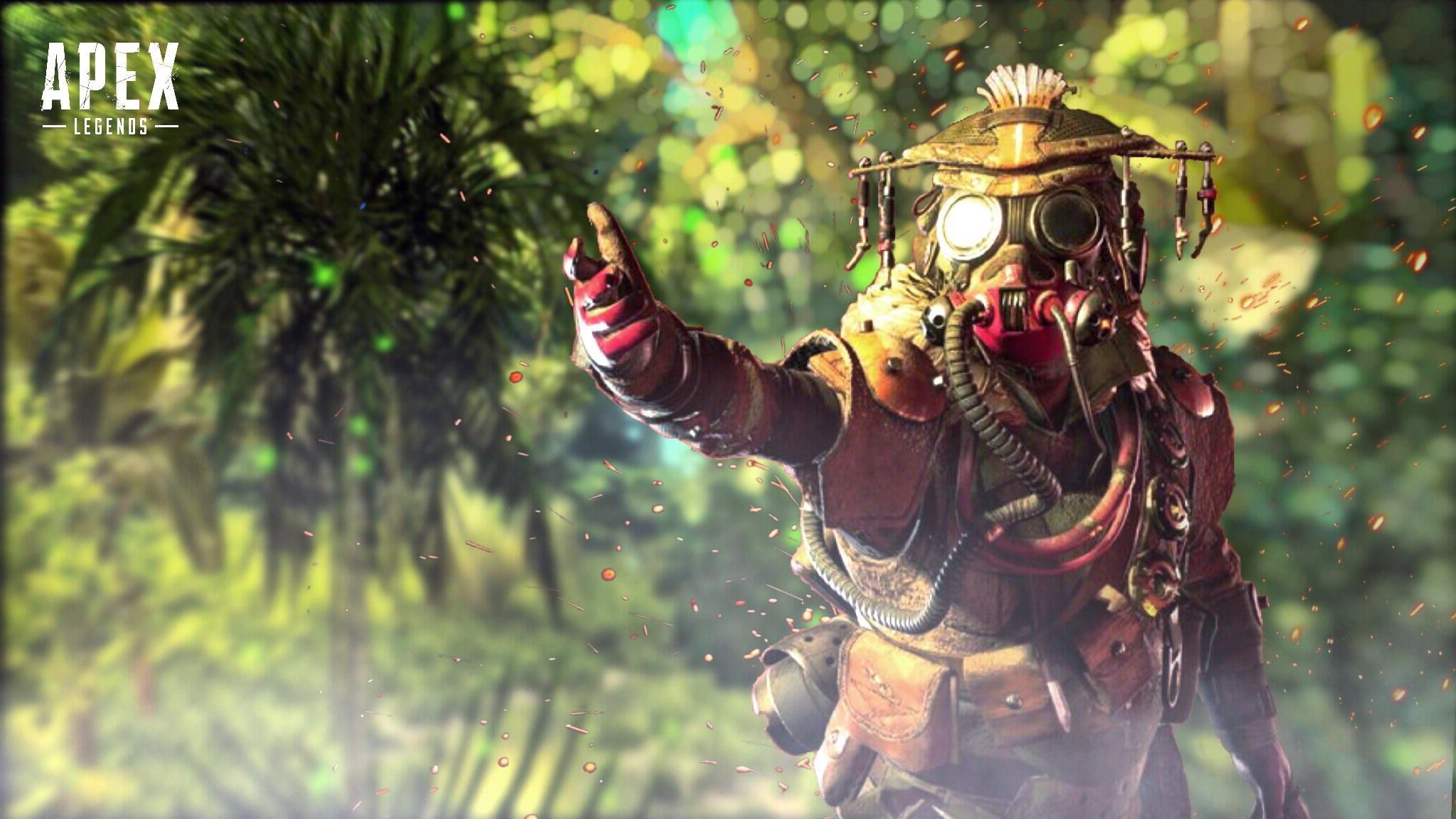 Apex Legends Bloodhound Jungle Hunter Wallpaper