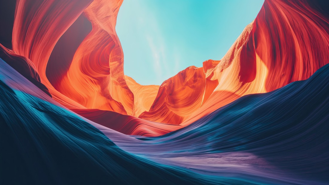 colorful-antelope-canyon-waves-wallpaper-3840×2160