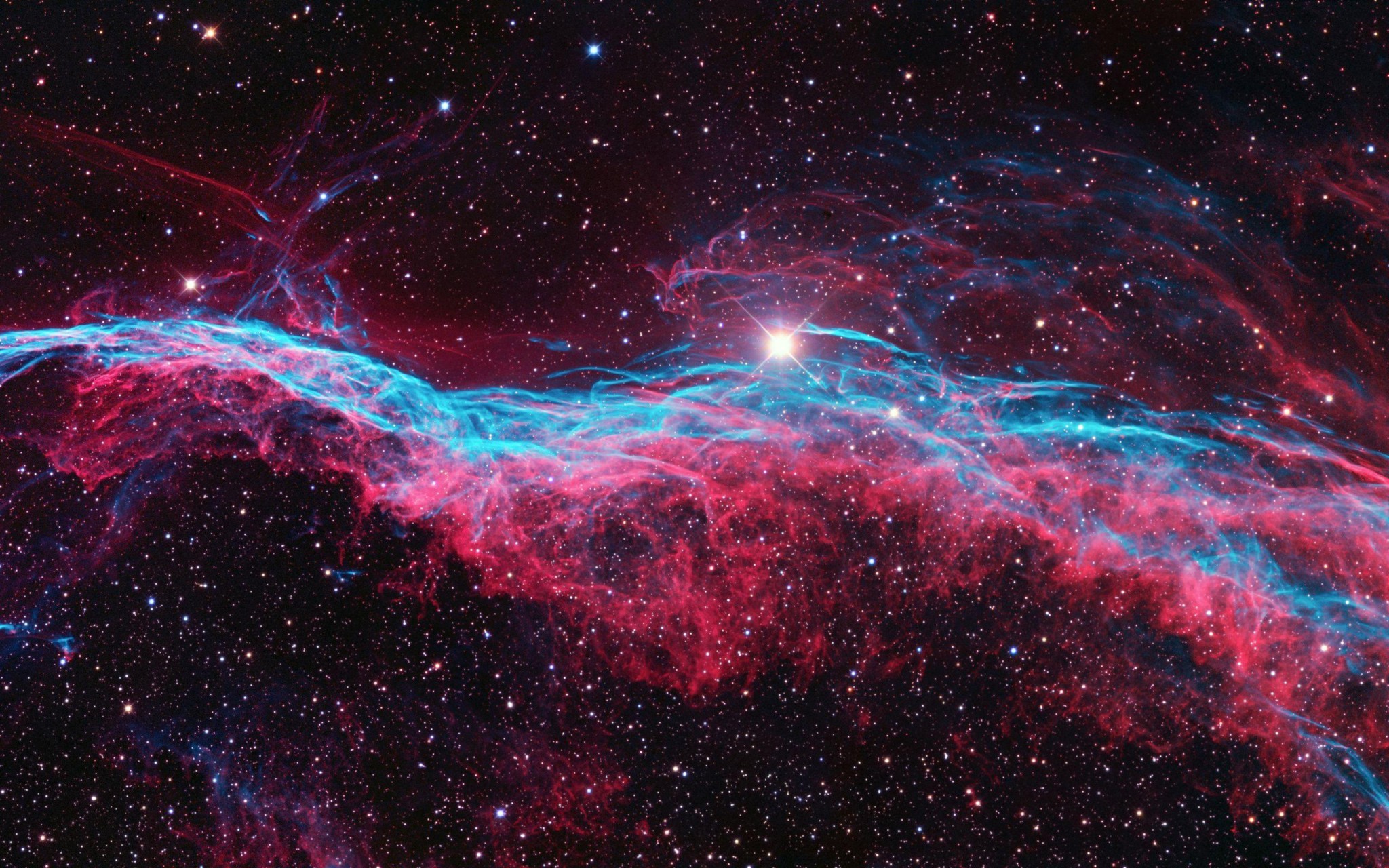 Cosmic Nebula Starfield Wallpaper