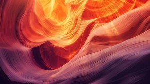 glowing-slot-canyon-curves-wallpaper-3840×2160