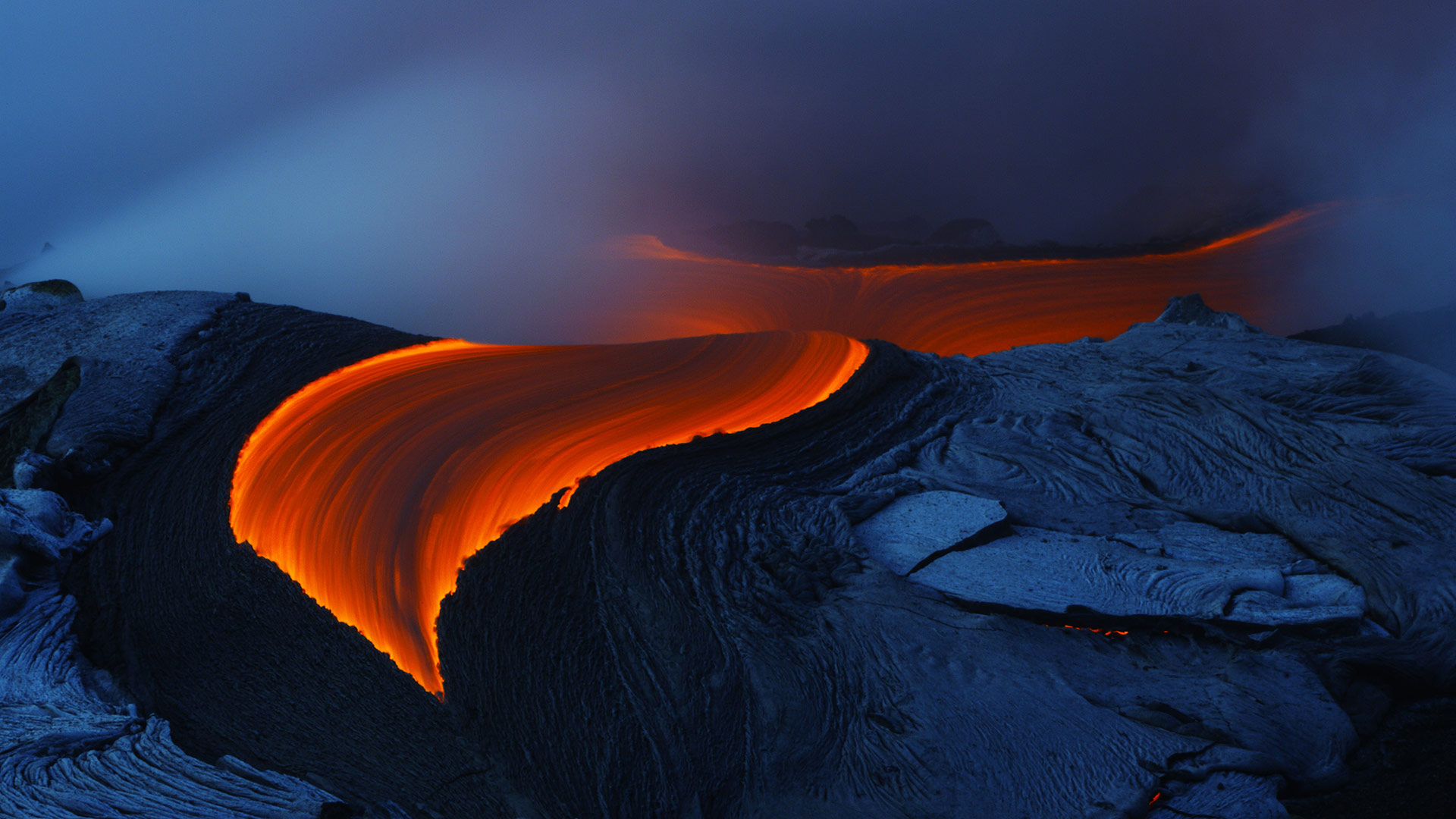 Lava River Wallpaper