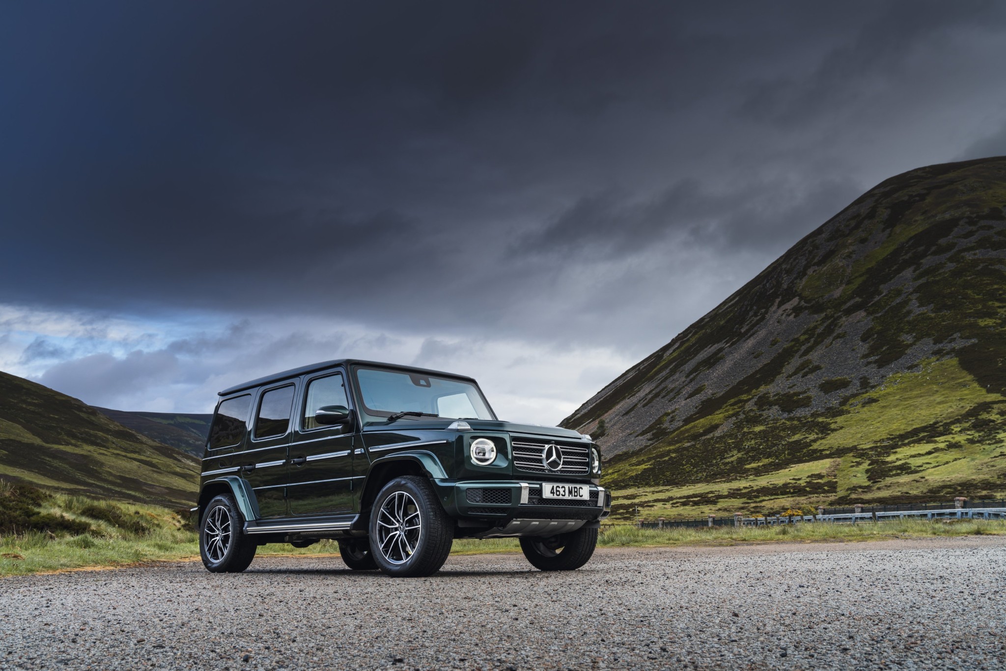 Mercedes-Benz G-Class Mountain Road Wallpaper