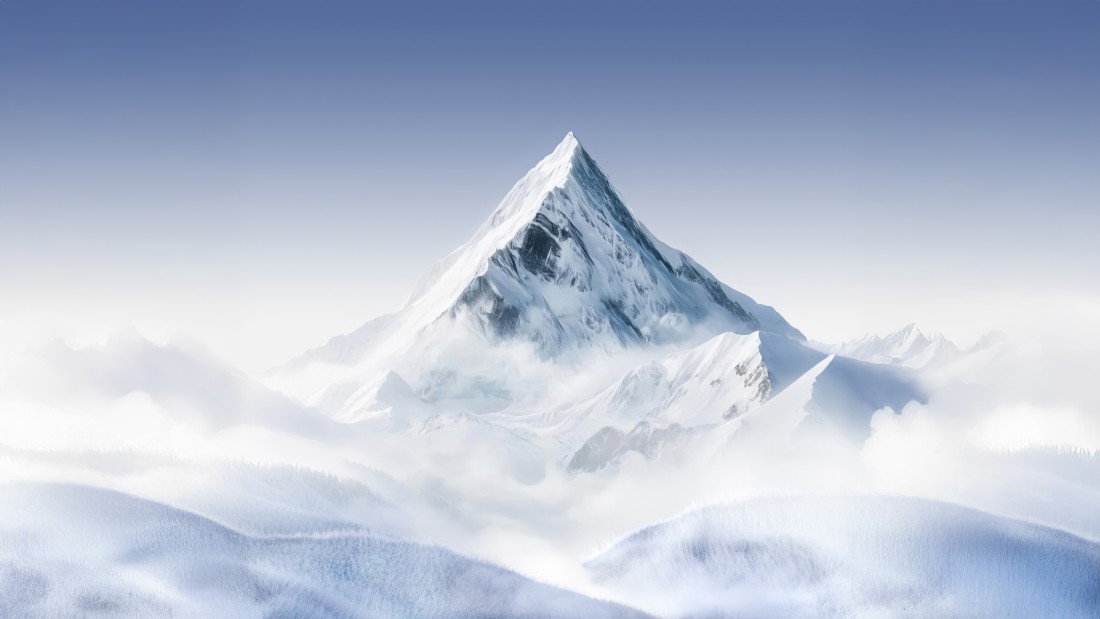 snow-covered-mountain-peak-wallpaper-3840×2160