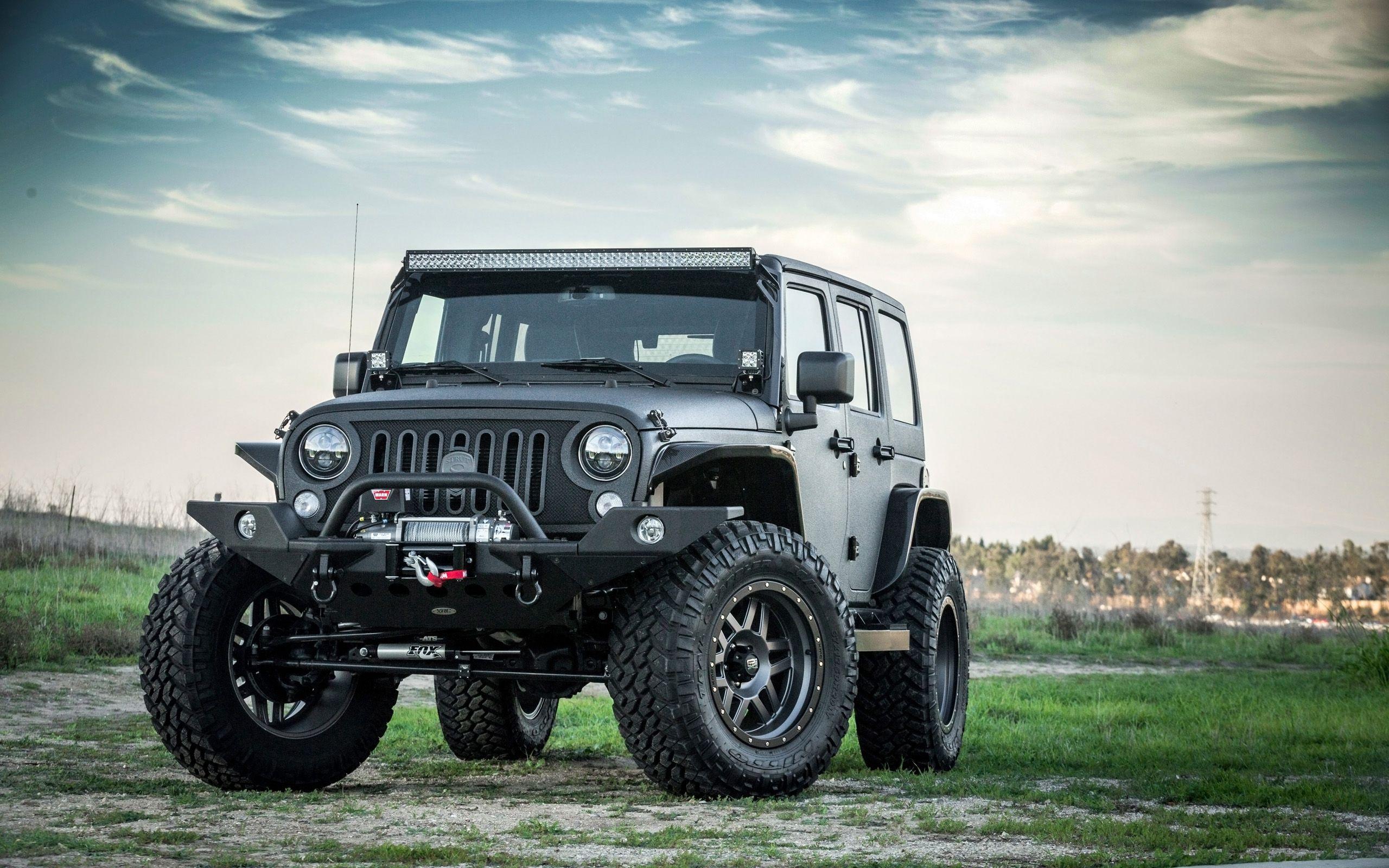 Black Jeep Wrangler Off-Road Build Wallpaper – free HD wallpaper