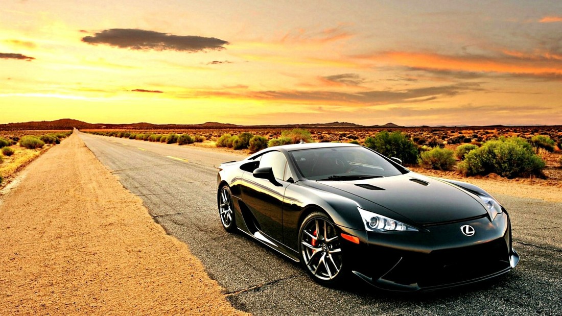 lexus-lfa-desert-road-sunset-wallpaper-1920×1080