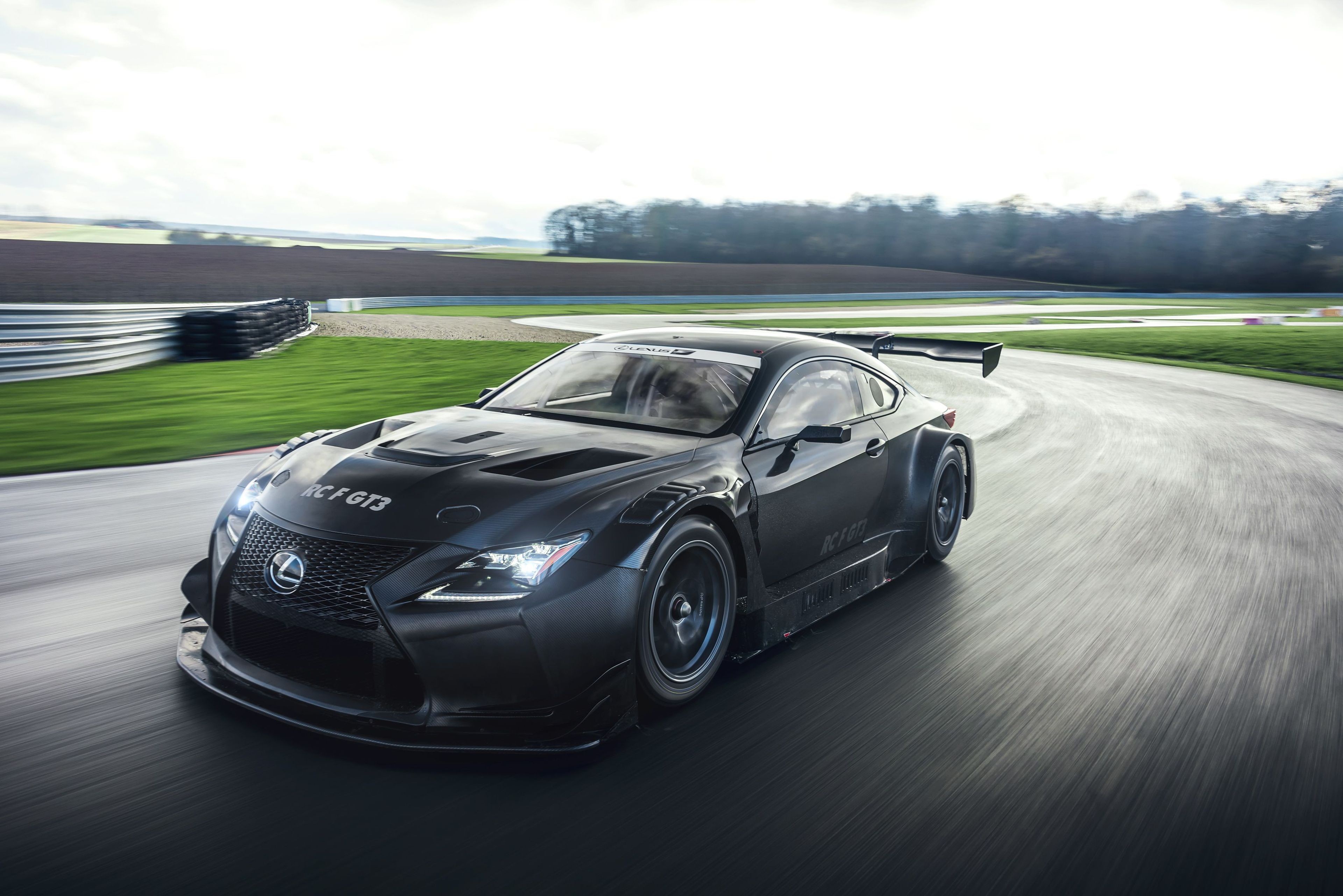Lexus RC F GT3 Track Wallpaper – free HD wallpaper
