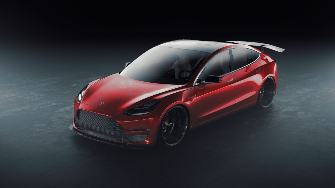 modified-red-tesla-model-y-wallpaper-3840×2160