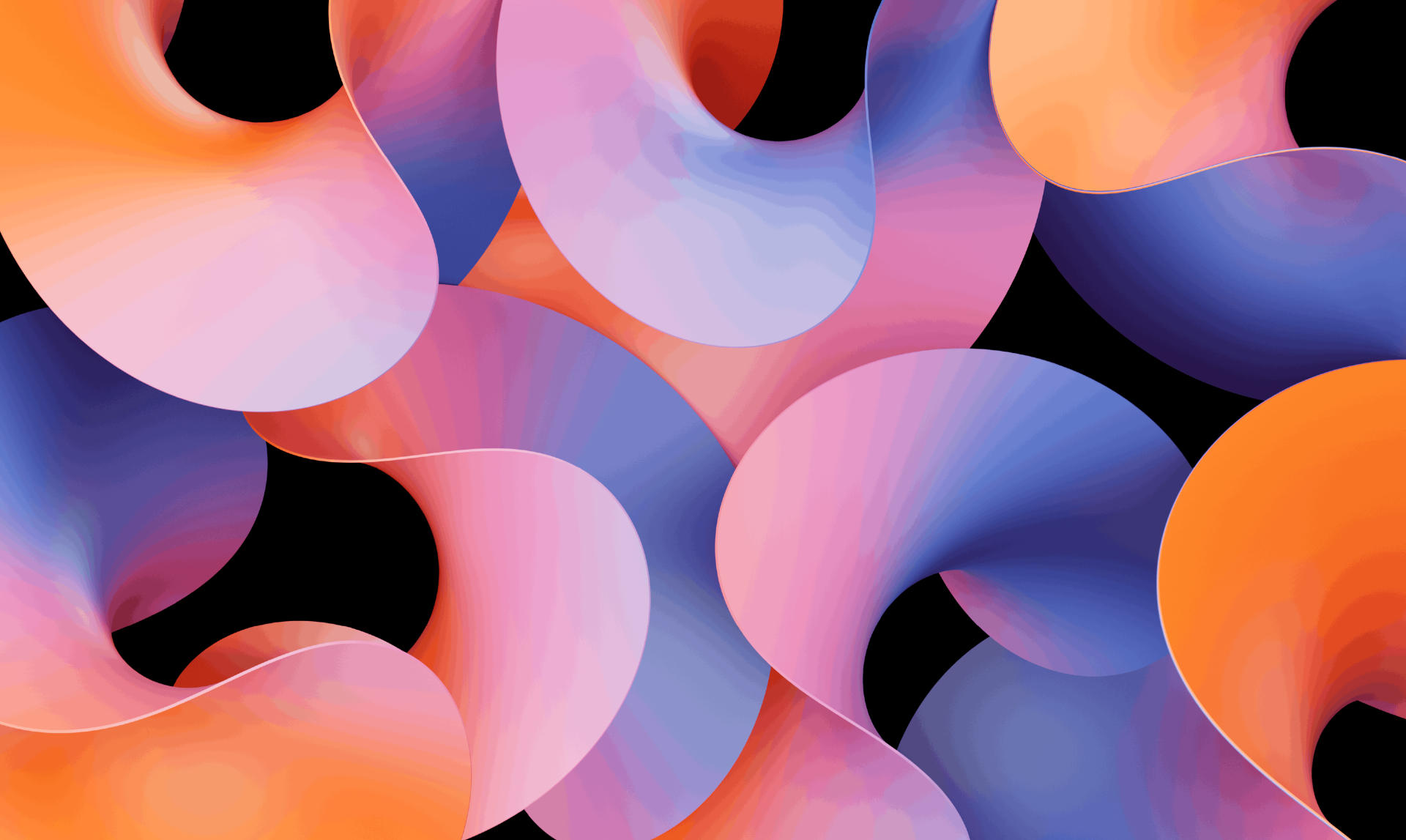 Fluid Abstract Gradient Wallpaper – free HD wallpaper