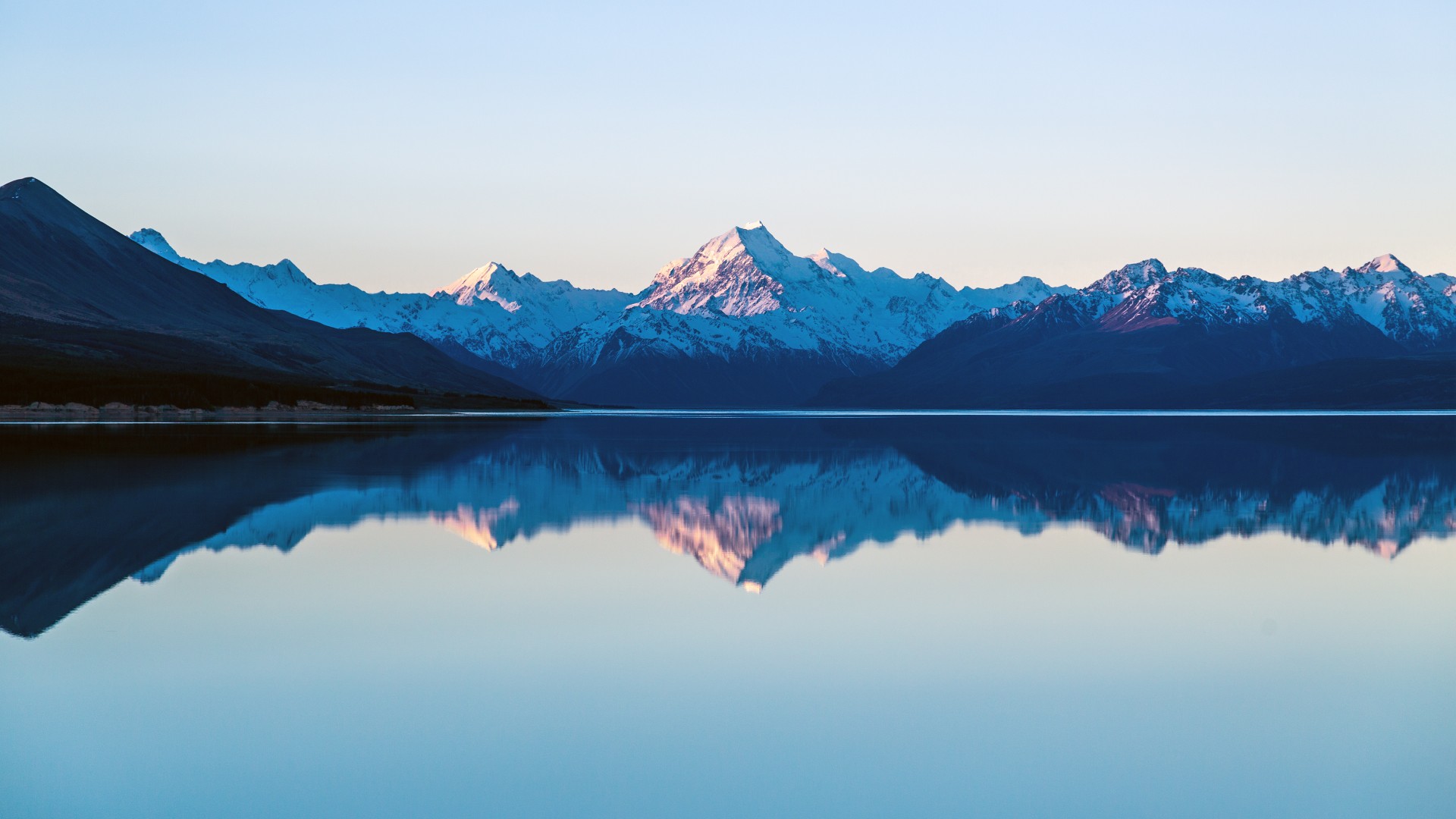 Alpine Lake Reflection Wallpaper – free HD wallpaper