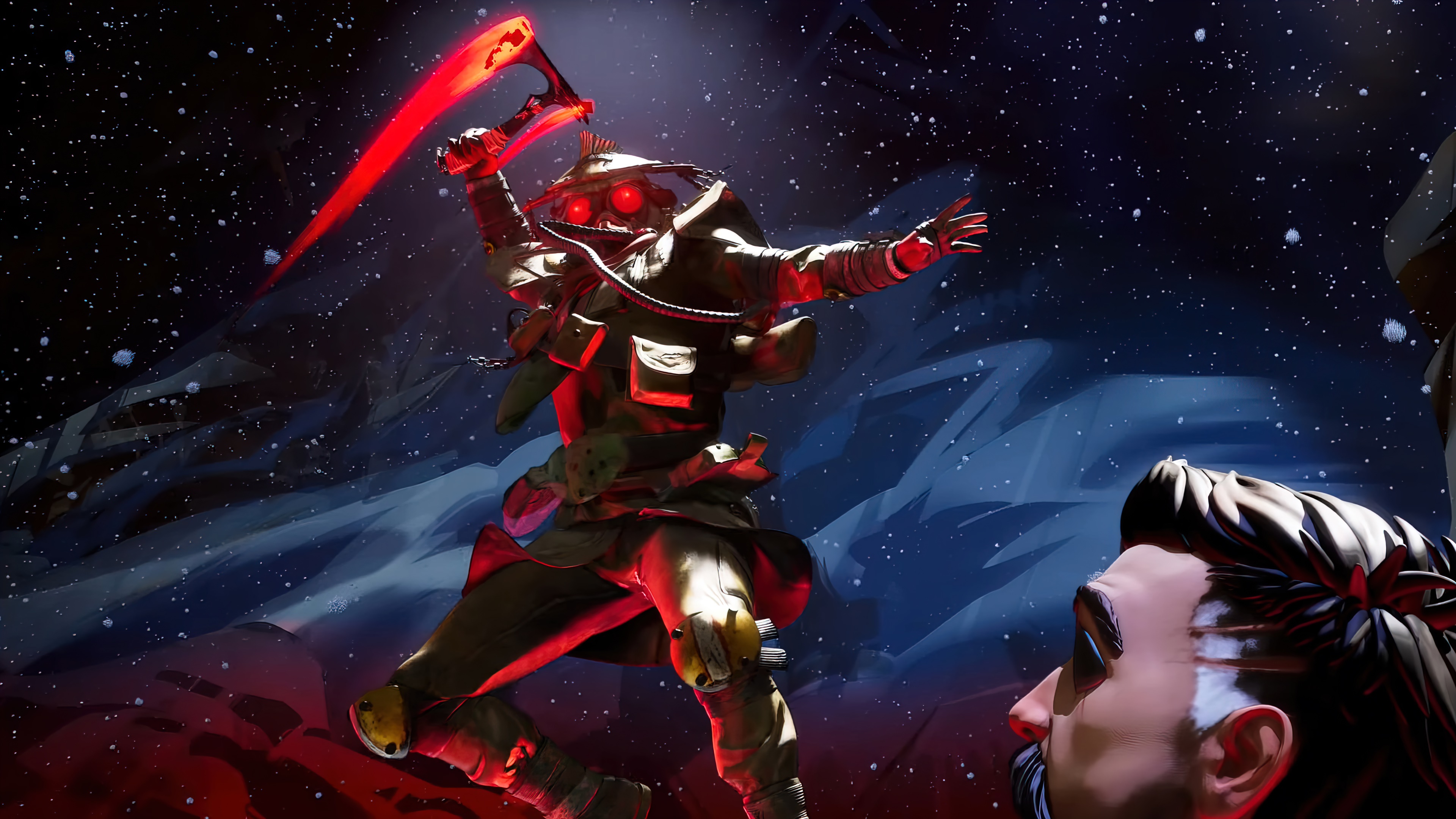 Apex Legends Red Battle Scene 4K Wallpaper – free HD wallpaper