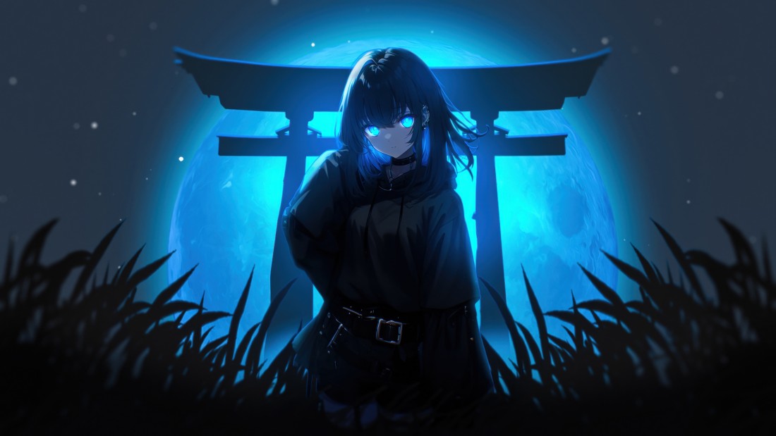blue-anime-moon-girl-4k-wallpaper-3840×2160
