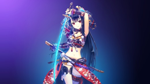 blue-anime-samurai-girl-wallpaper-3840×2160