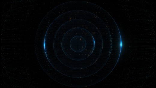blue-particle-orbit-wallpaper-dark-amoled-4k-3840×2160