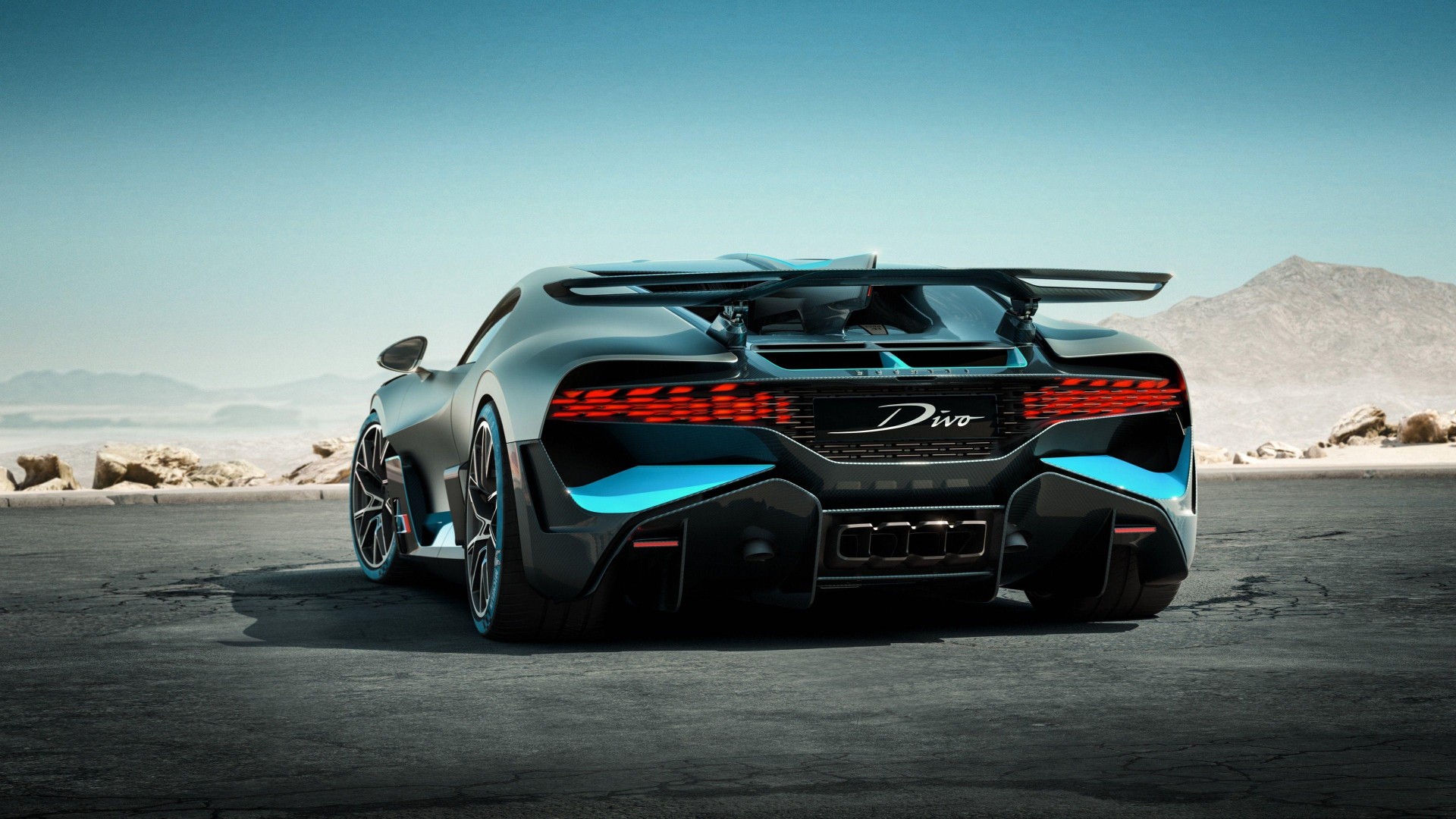 Bugatti Divo Rear View 4K Wallpaper – free HD wallpaper
