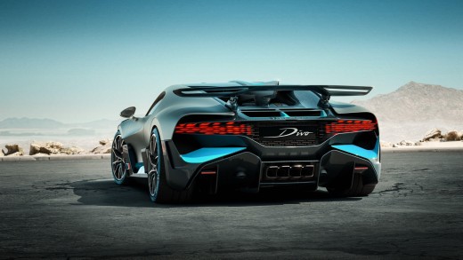 Bugatti Divo Rear View 4K Wallpaper