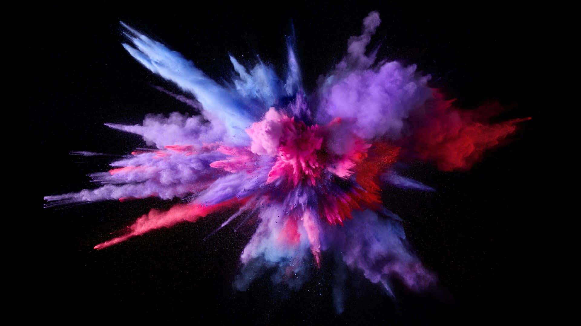 Color AMOLED Smoke Wallpaper