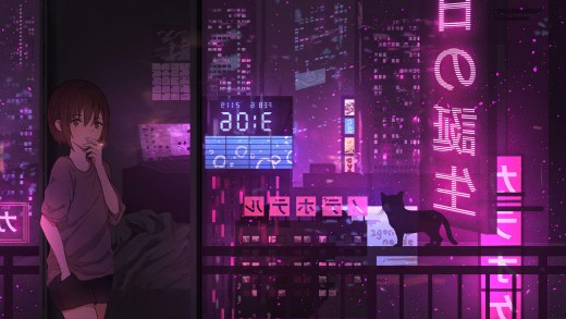 cyberpunk-anime-balcony-wallpaper-neon-pink-city-3840×1947.