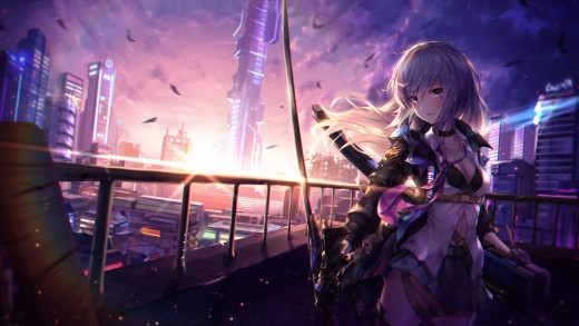 cyberpunk-anime-girl-rooftop-wallpaper-6631×3687