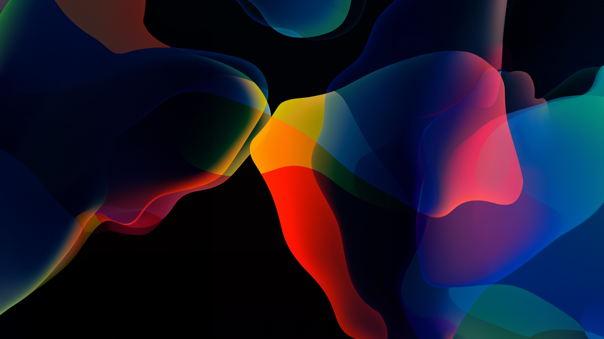 Dark Abstract Color Flow Wallpaper – free HD wallpaper