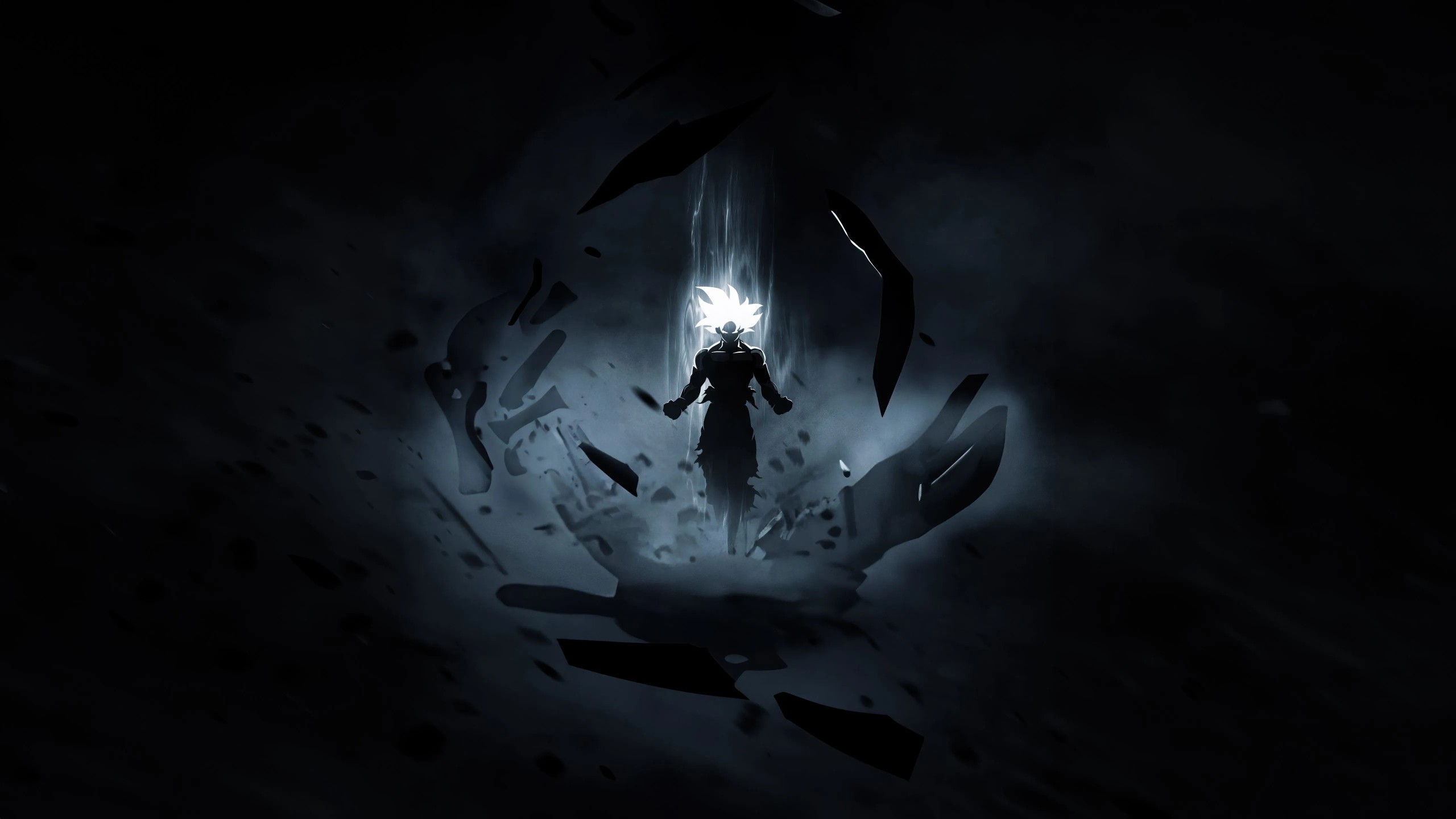Dark Anime Warrior 5K Wallpaper – free HD wallpaper