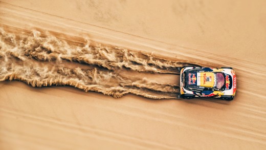 Desert Rally Car Drift Wallpaper