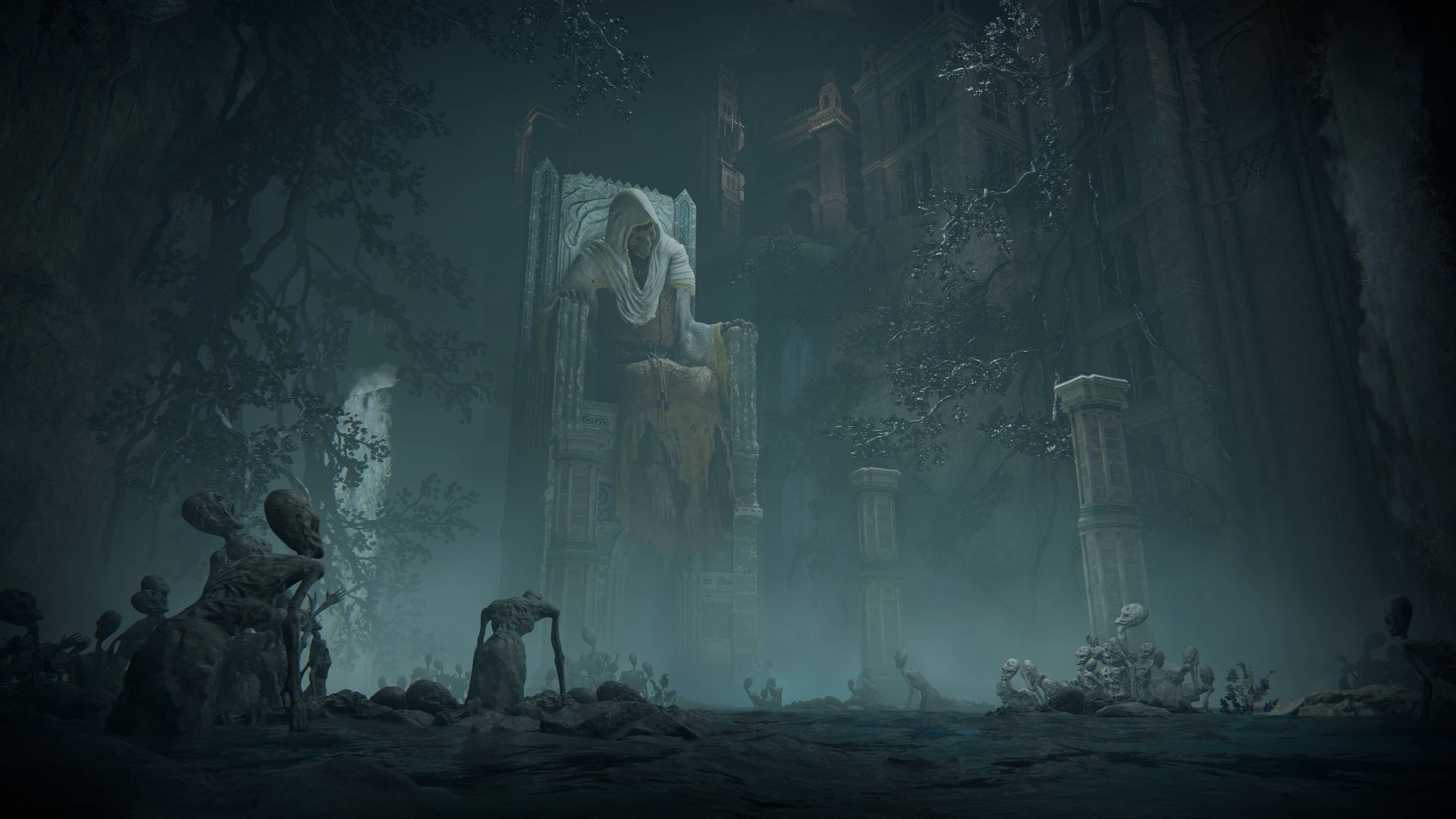 Elden Ring Dark Throne Wallpaper – free HD wallpaper