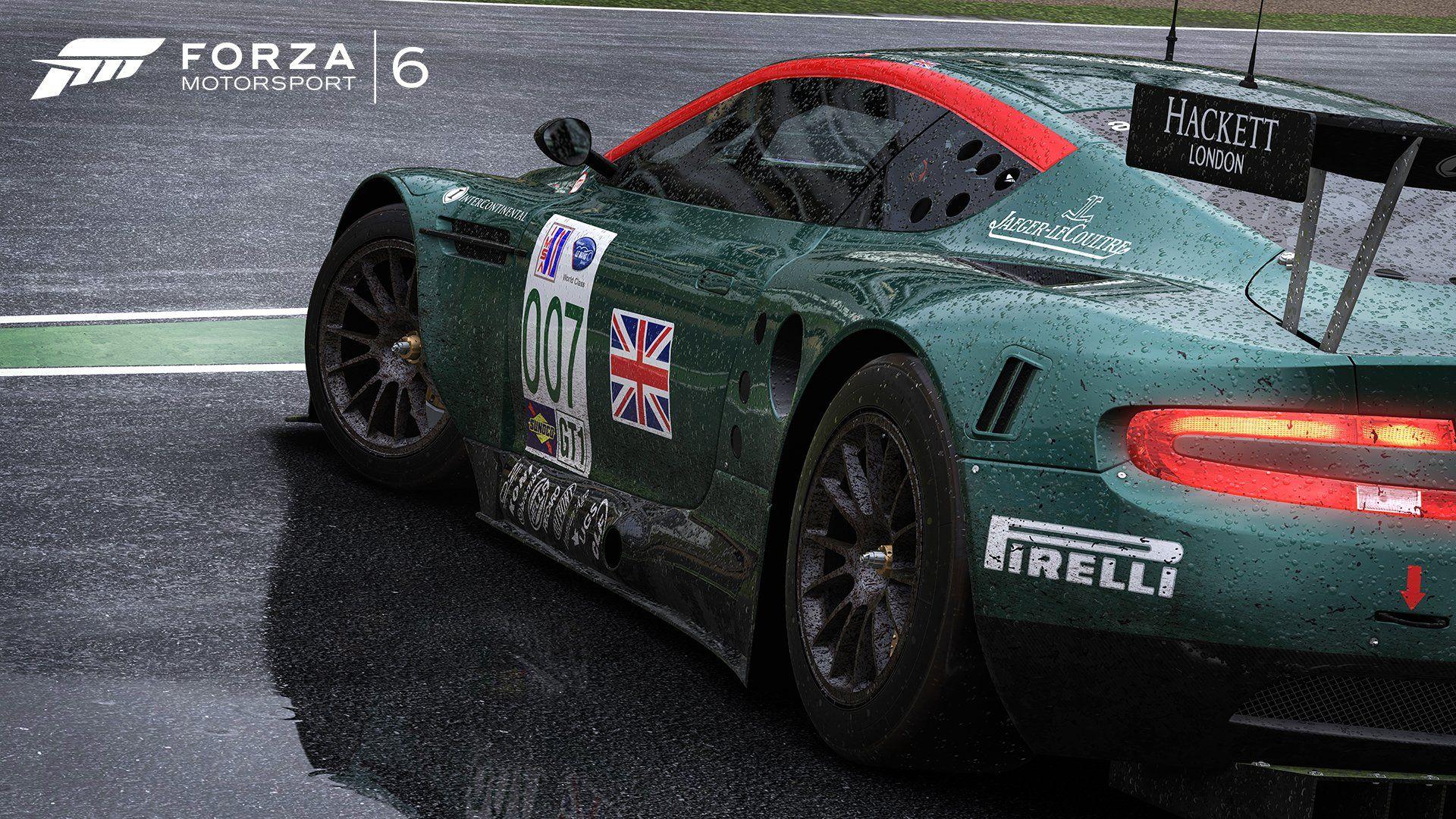 Forza Motorsport 6 Rainy GT Car Wallpaper