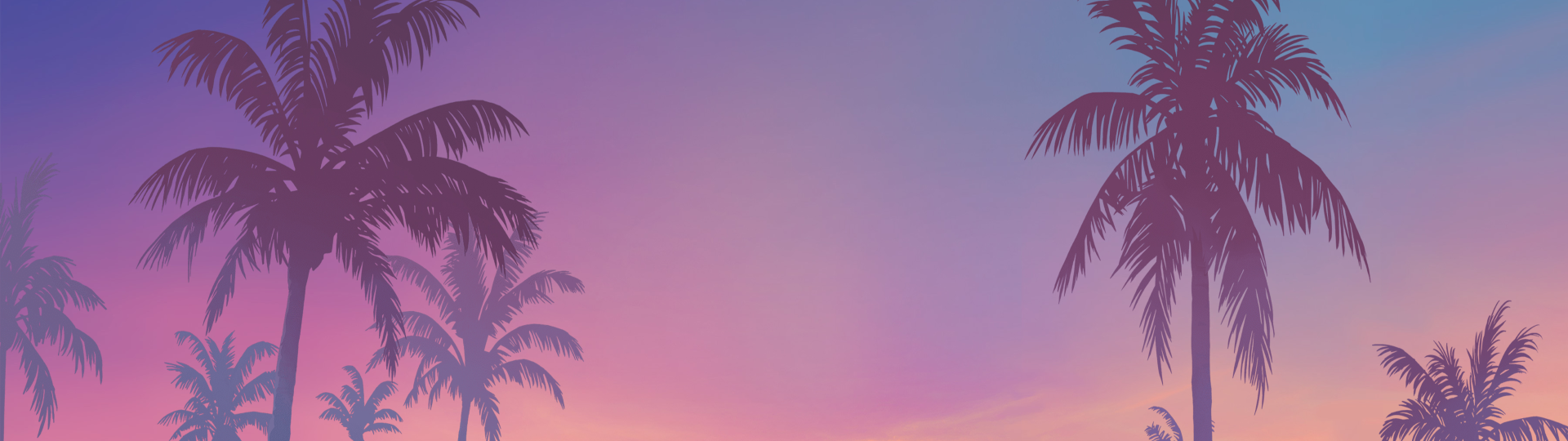 GTA 6 Palm Sunset Dual-Monitor Wallpaper – free HD wallpaper