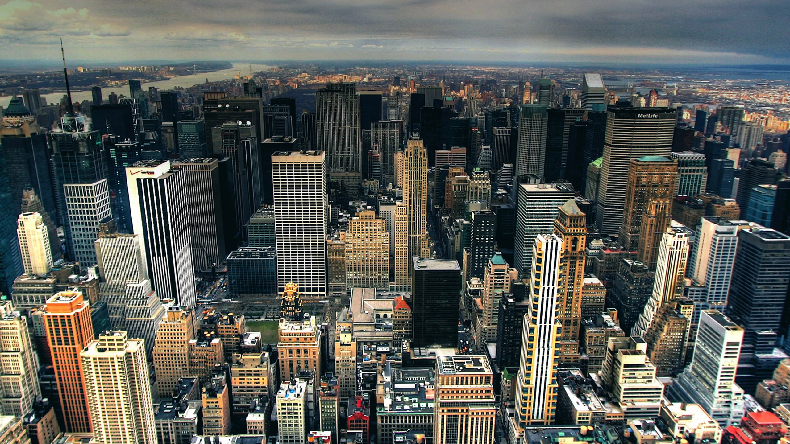 Manhattan Cityscape Skyscraper 4K Wallpaper – free HD wallpaper