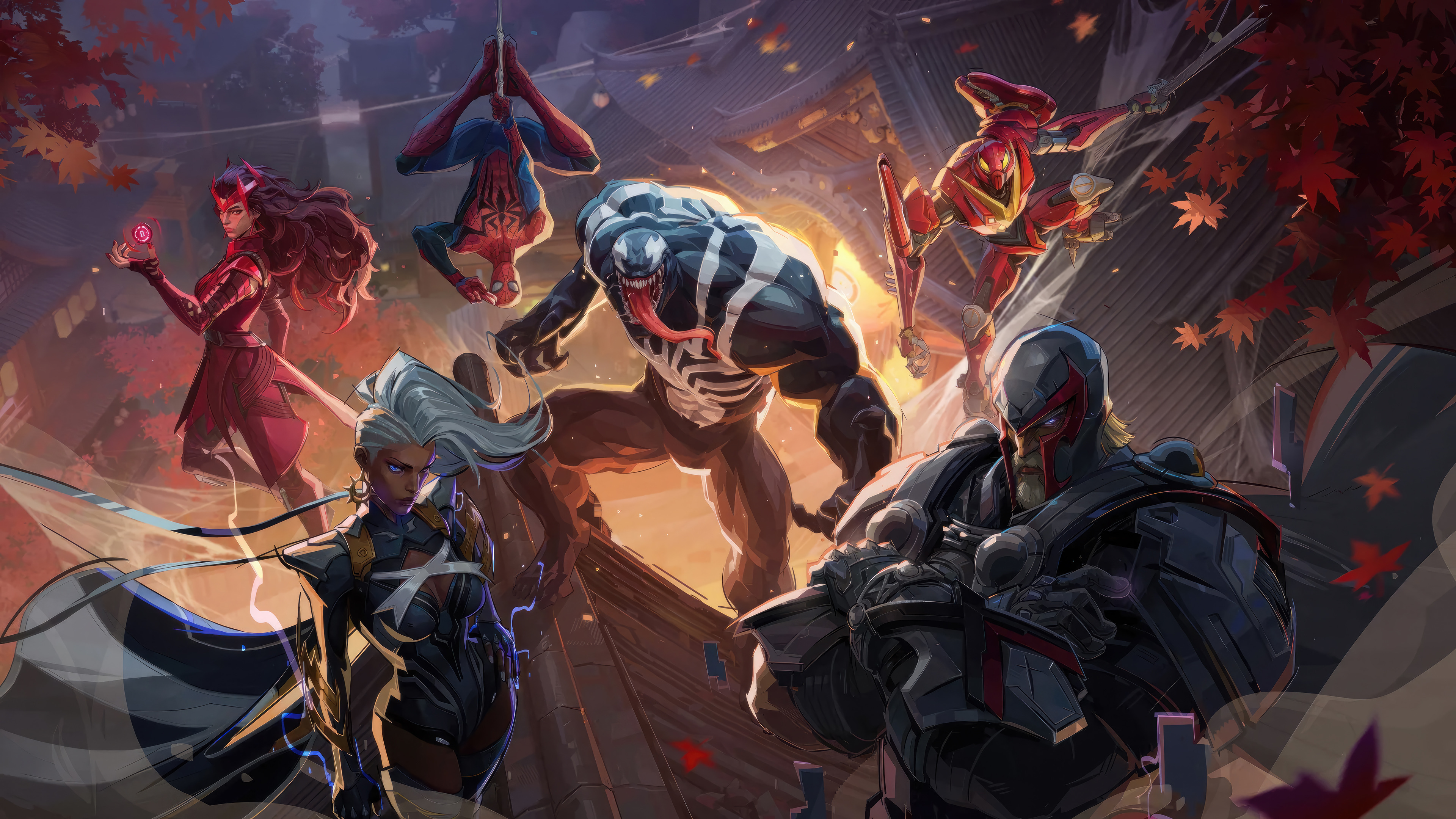 Marvel Rivals Heroes Team 4K Wallpaper – free HD wallpaper