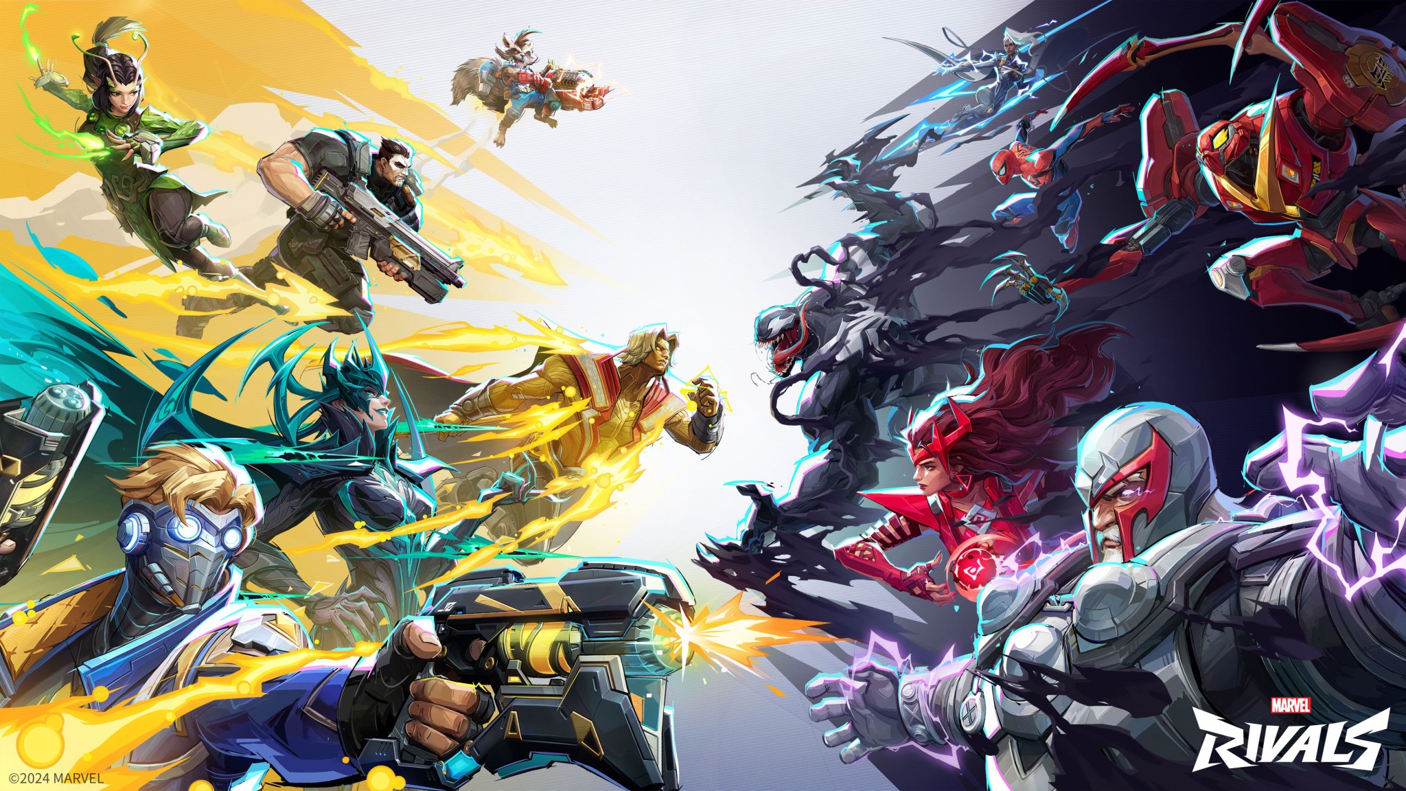 Marvel Rivals Superhero Clash 4K Wallpaper